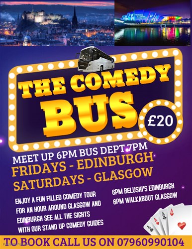 the comedy bus