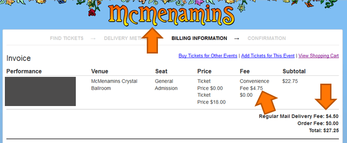 Warfield Interactive Seating Chart