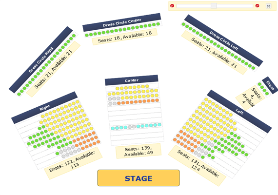 Klein Memorial Seating Chart