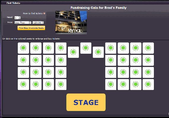 K Fund Seating Chart