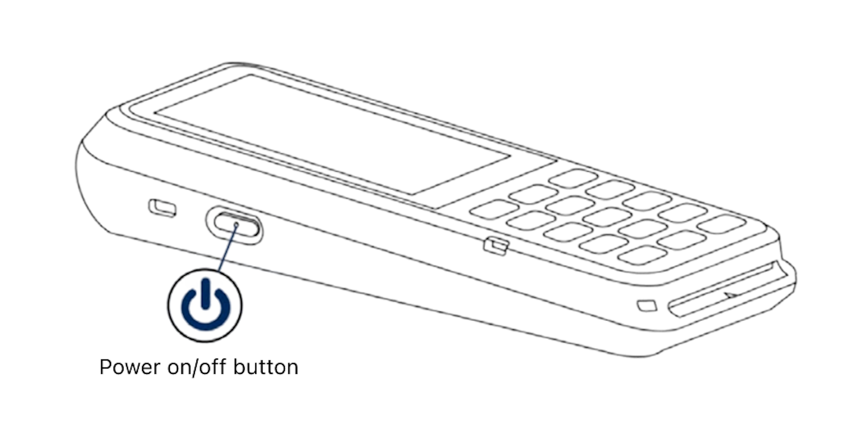 Verifone P630 network card reader